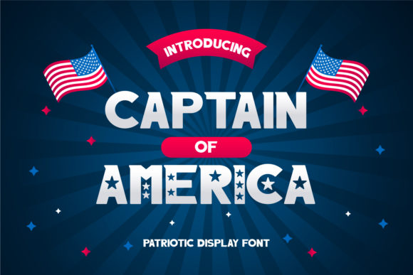 Captain of America: A Bold Font for Creative Expression