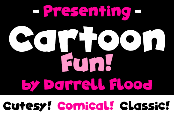 Cartoon Fun: A Versatile Font for Creative Expression