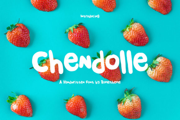 Chendolle: A Fun and Quirky Display Font for Creative Projects