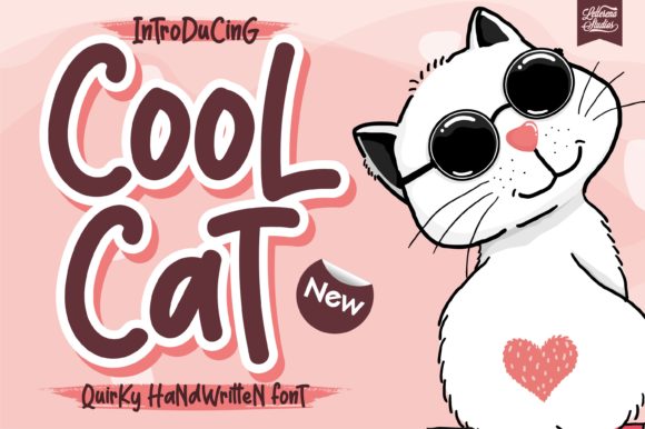Cool Cat: A Playful Font for Creative Expression