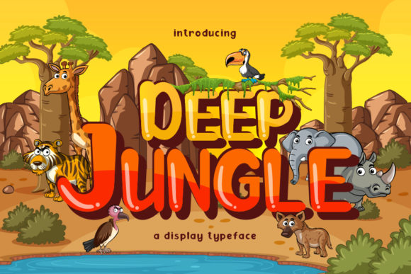 Deep Jungle: A Font That Adds Joy to Your Design