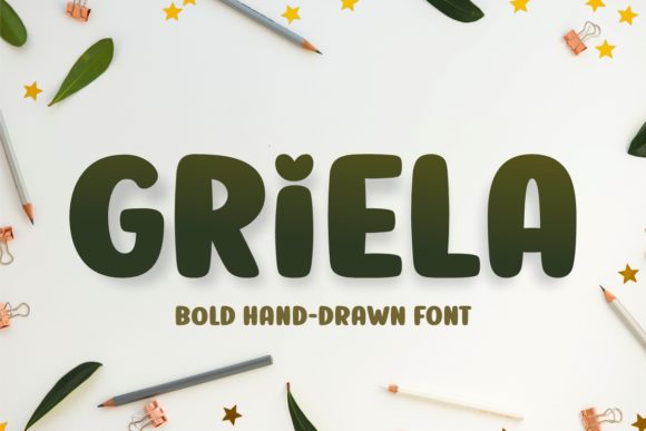 Discover the Power of Griela: A Bold and Thick Display Font for Creative Design