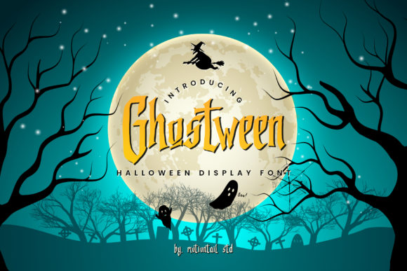 Ghostween: A Spooky Display Font That Elevates Your Scary Party Ideas