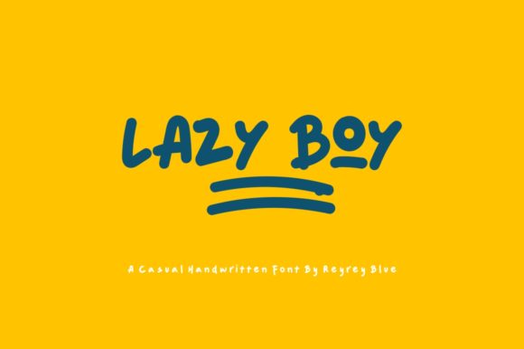Lazy Boy: A Versatile Display Font for Creative Projects