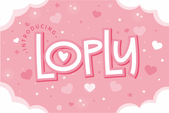 Loply: A Fun, Joyful, and Quirky Display Font for Children-Themed Designs