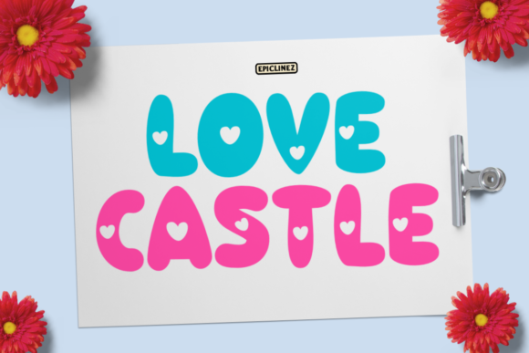 Love Castle: A Playful Font for Creative Expression