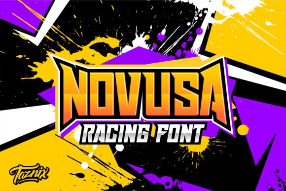 Novusa: A Bold and Dramatic Display Font for Creative Expression