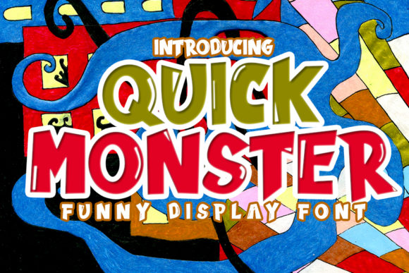 Quick Monster: The Playful Font That Brings Creativity to Life