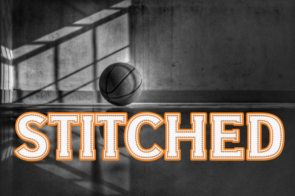 Stitched: A Bold Font for Impactful Design
