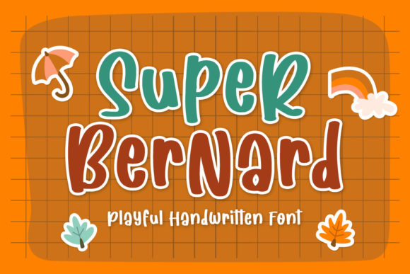 Super Bernard Font: A Playful Twist for Creative Projects